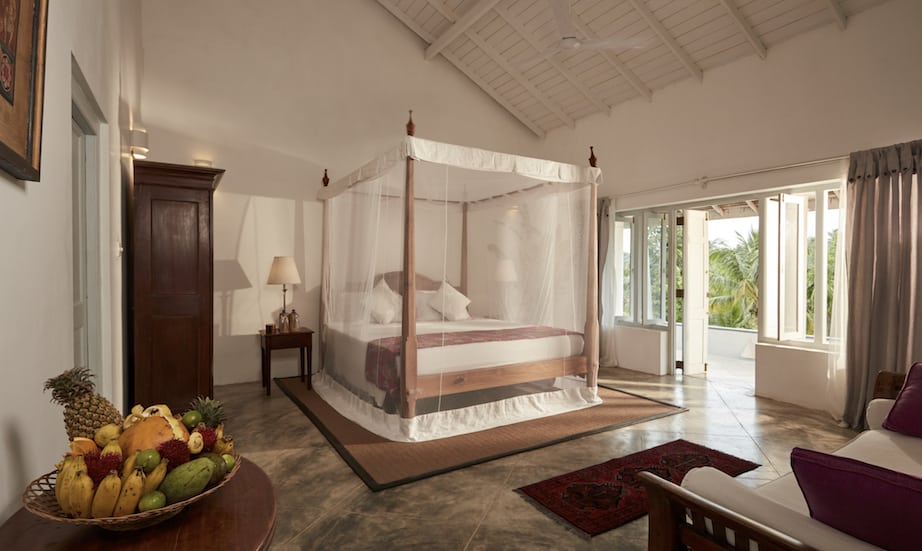Pooja Kanda Villa master bedroom luxury villa Galle Sri Lanka