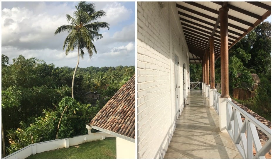 Villa Pooja Kanda balcony views Galle Sri Lanka