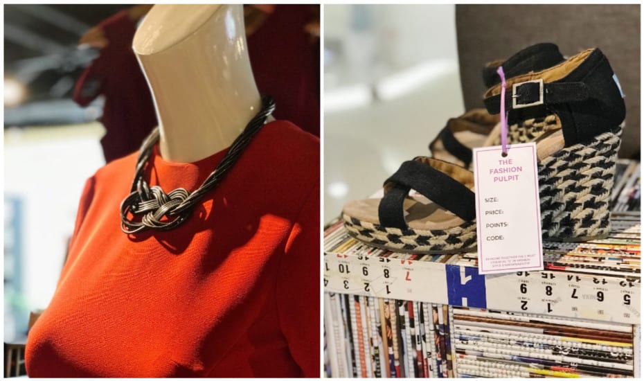 Accessories and shoes at The Fashion Pulpit: Singapore's first clothes swapping boutique