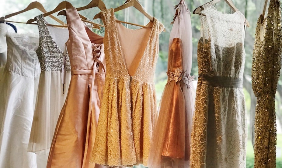 Special occasion dresses at The Fashion Pulpit: Singapore's first clothes swapping boutique.