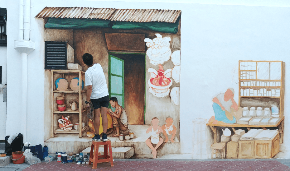 Yip Yew Chong is one of Singapore’s most famous street artists | Yip Yew Chong creates amazing murals across Singapore