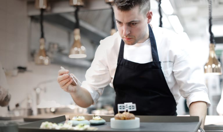 JAAN’s Executive Chef Kirk Westaway is here to reinvent British food