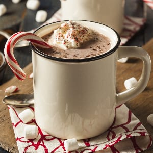 I’m always up for hot chocolate…
