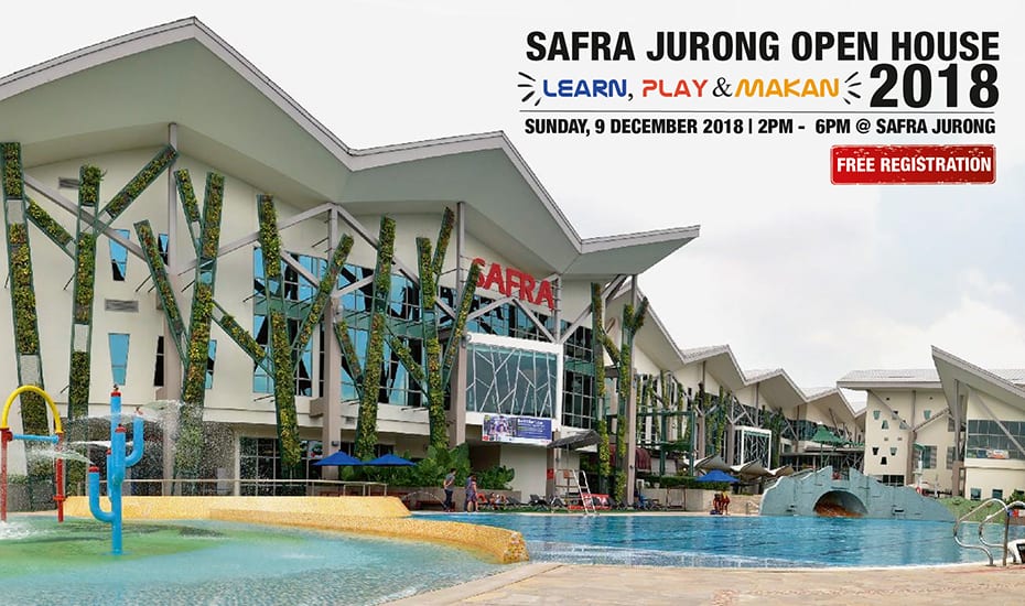 SAFRA Jurong Open House 2018 Singapore