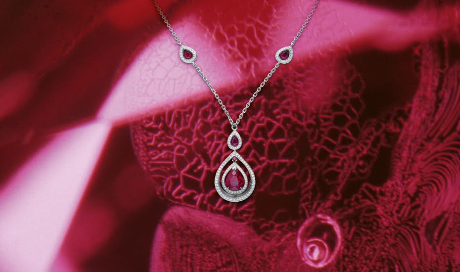 Ruby Necklace Glowing Ember | Gubelin