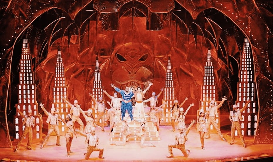 A whole new world will unfold before your eyes, magic carpet and all with Aladdin the Musical