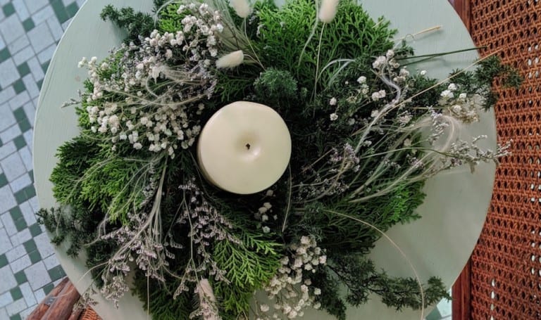 Decorating this Christmas? Ask a French’s chic DIY wreath is so easy to create