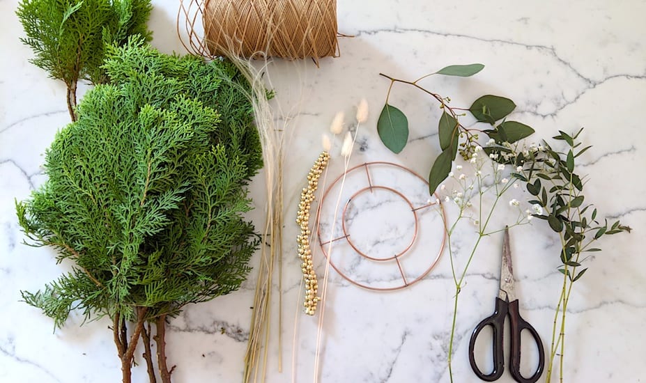 Christmas wreath DIY | Ask a French