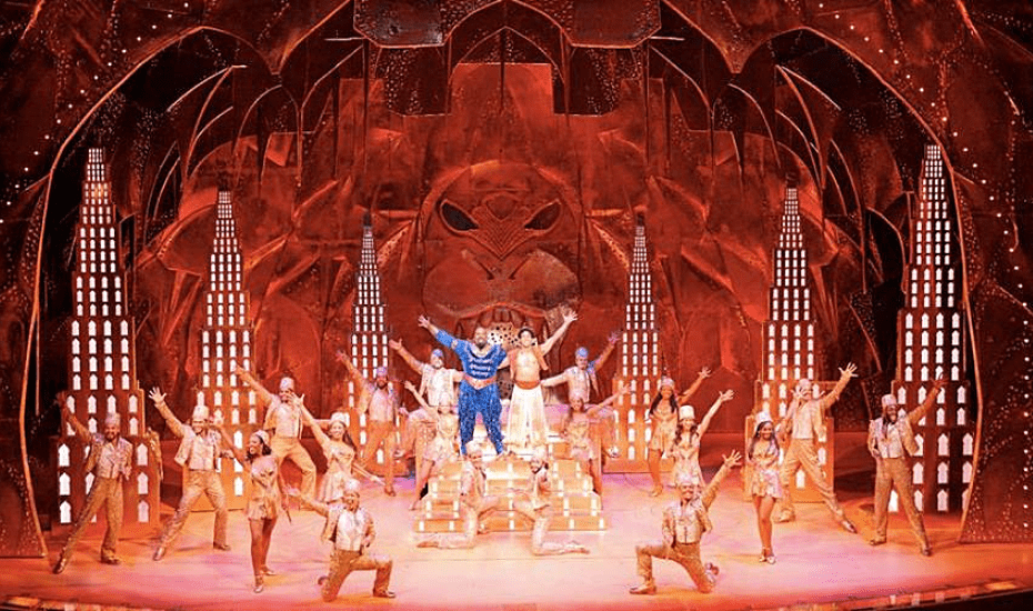 A whole new world will unfold before your eyes, magic carpet and all with Aladdin the Musical