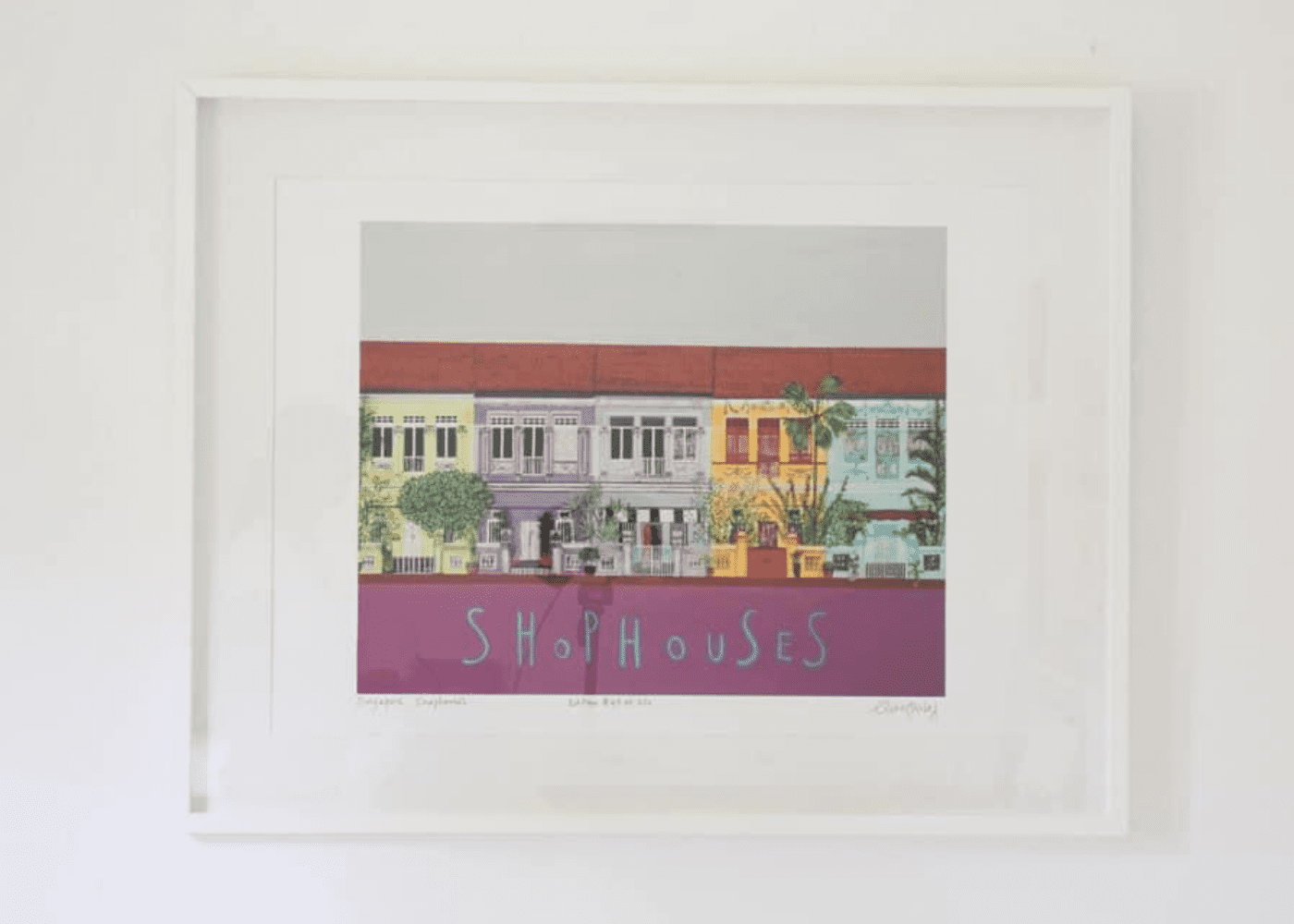 clare haxby shophouses | singapore souvenirs