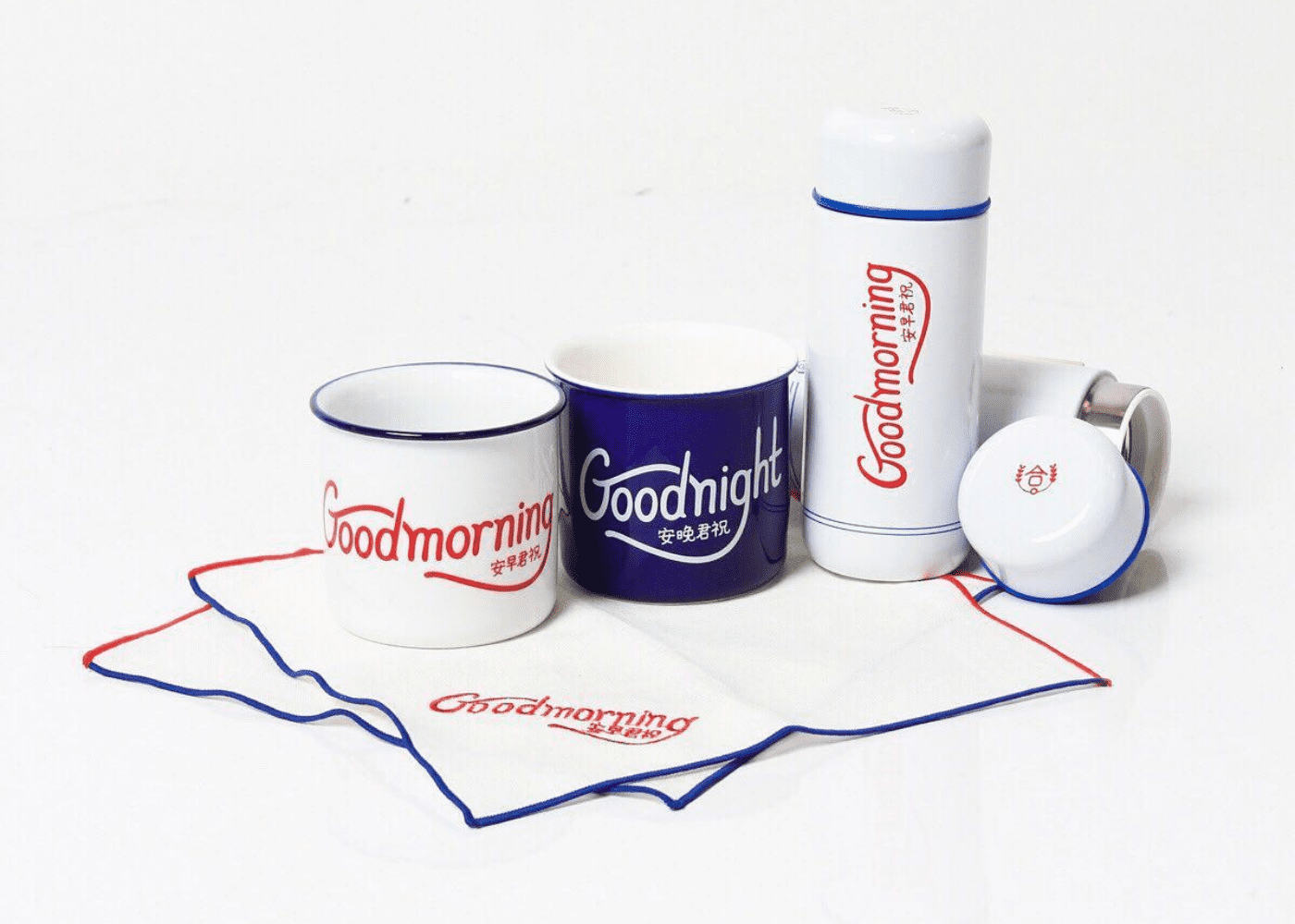 red republic good morning mugs