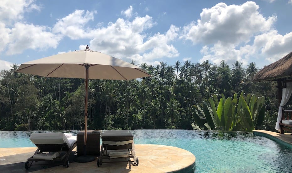 The stunning Viceroy resort in Ubud