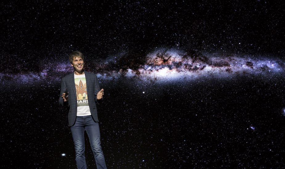 Professor Brian Cox live show Universal World Tour