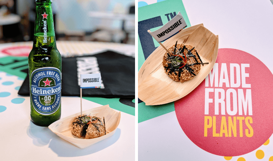 Impossible Foods debuts in Singapore | Crispy pancake by Empress