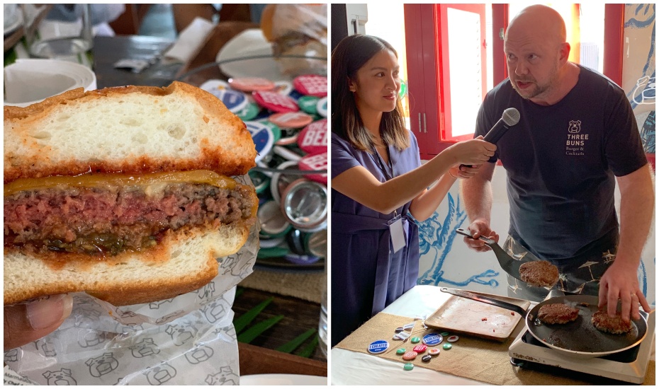 Impossible Foods debuts in Singapore | Three Buns at Potato Head
