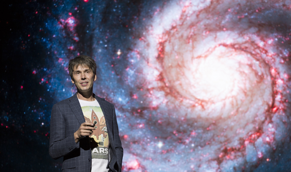 Professor Brian Cox live show Universal World Tour