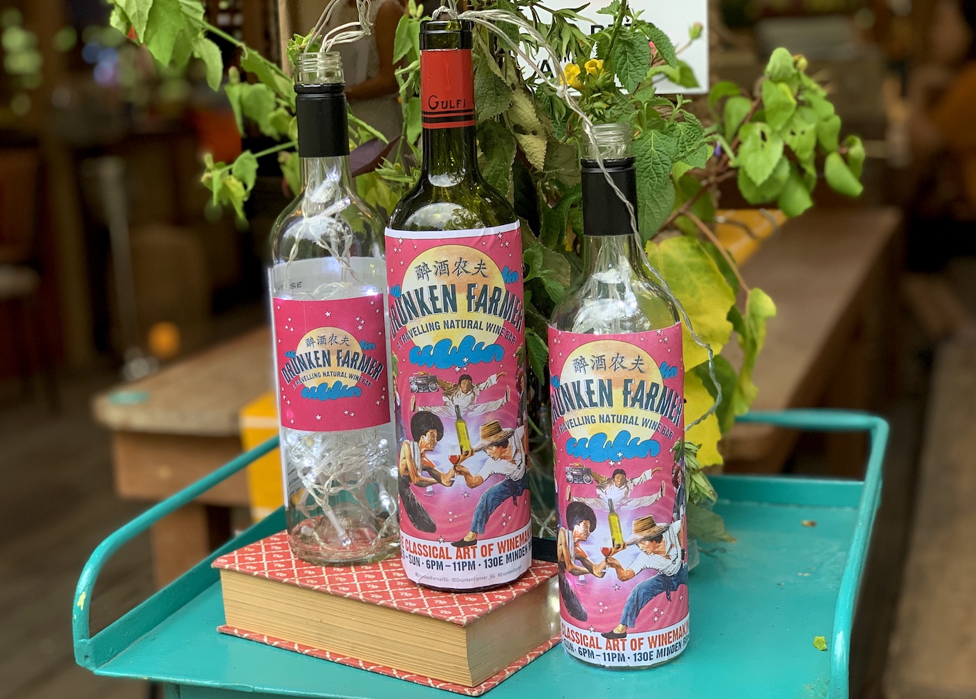 Buckle up as Drunken Farmer takes you on a vino-centred journey through a traveling natural wine bar
