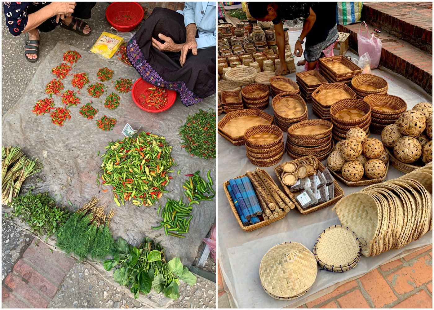 Luang Prabang Morning Market | Travel guide to Luang Prabang, Laos