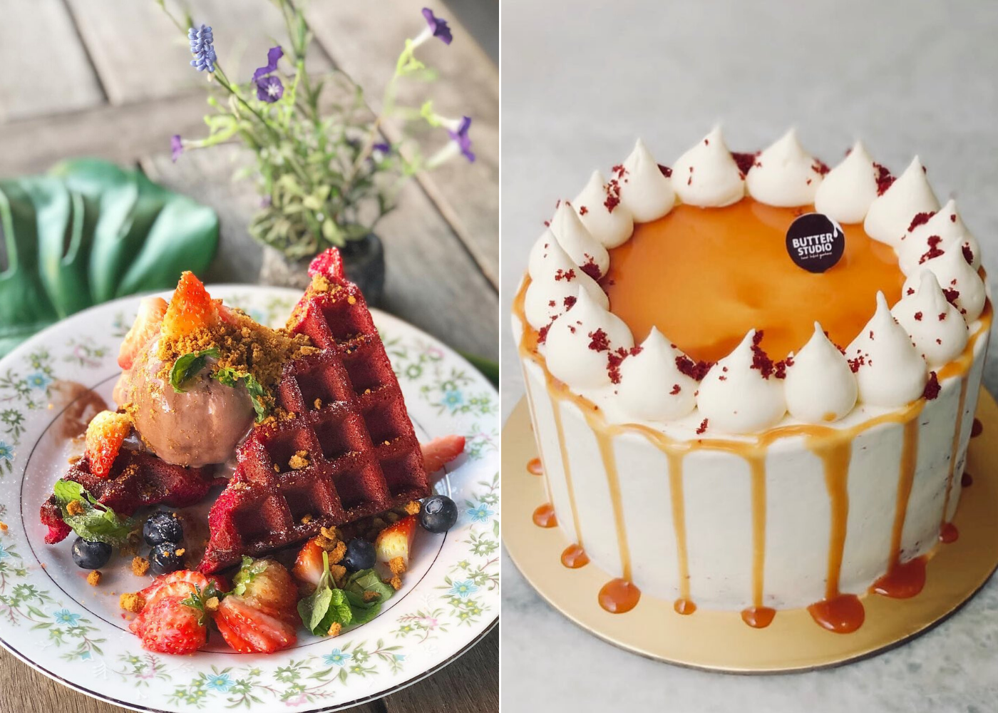 butter studio | waffles and cake halal | Bakery in Singapore