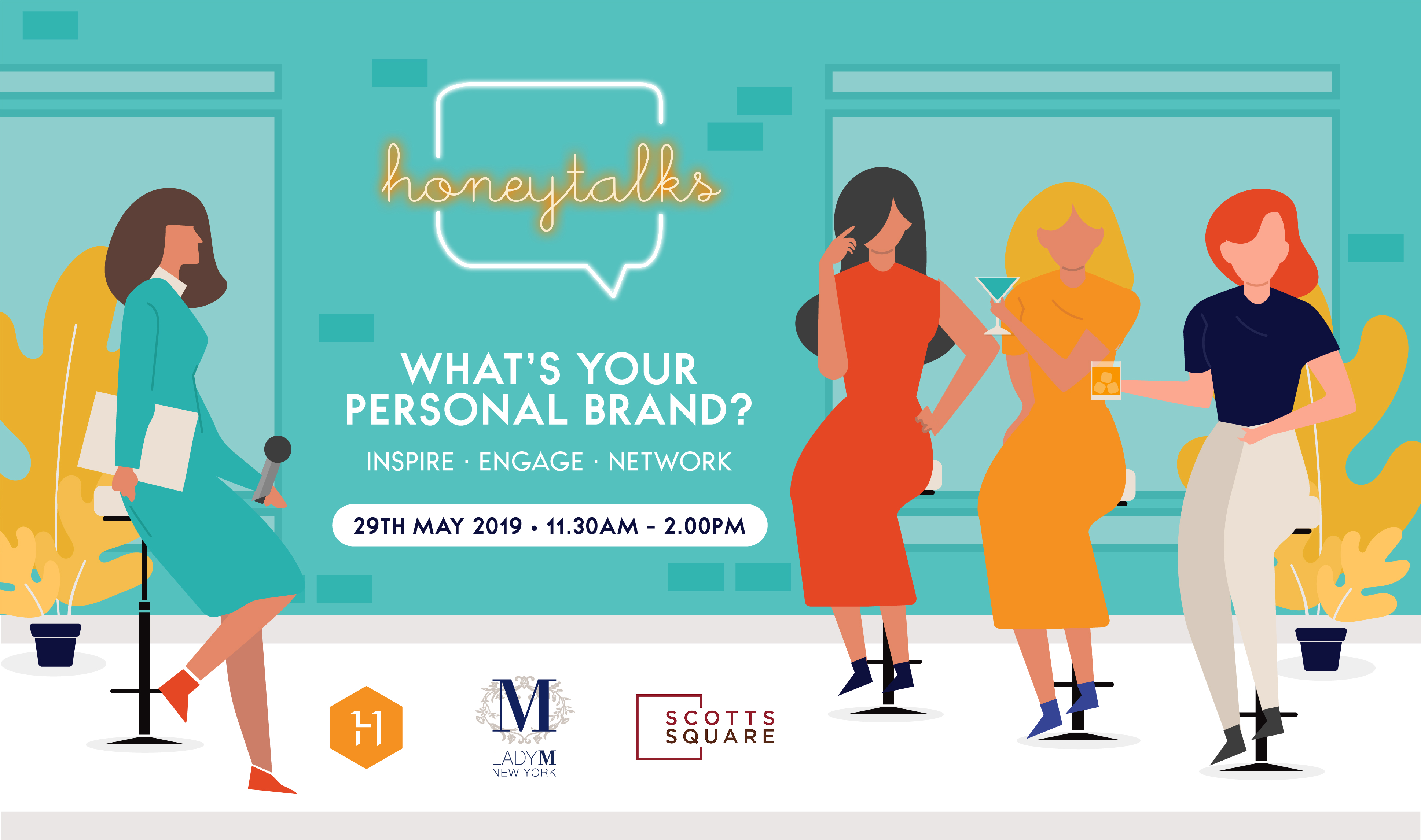 HoneyTalks by Honeycombers networking panel talk what's your personal brand