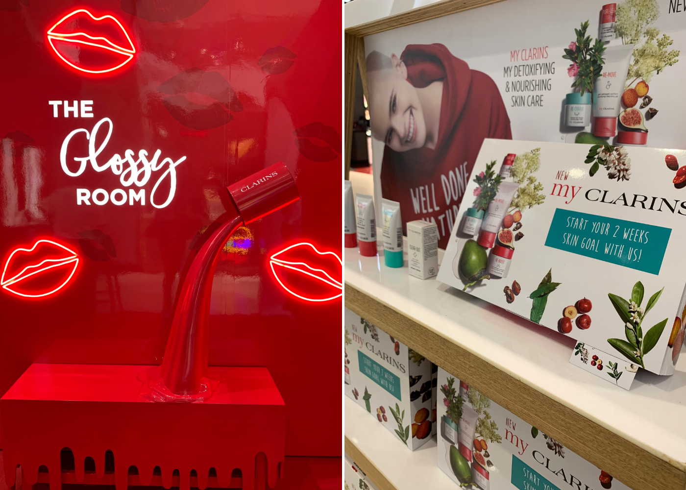 Clarins pop-up at Plaza Singapura | Things to do in Singapore this August 2019