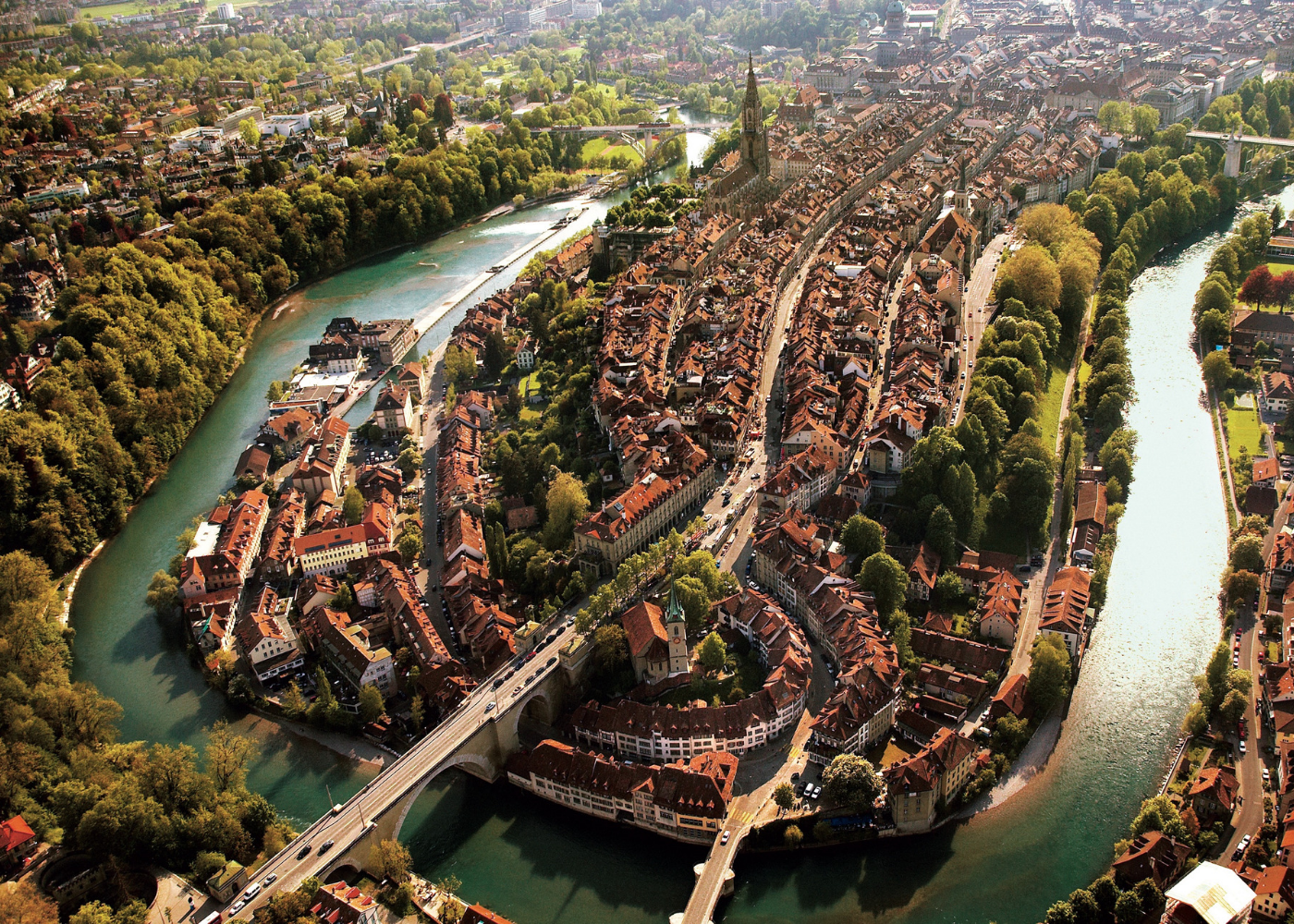 72 hours in Bern, Switzerland: Swim in a turquoise river, explore an historic town, eat in a luxe underground cellar and more