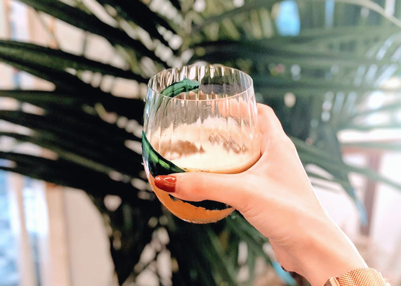 Olivia’s Brindis: We challenge you to stop at one sip.