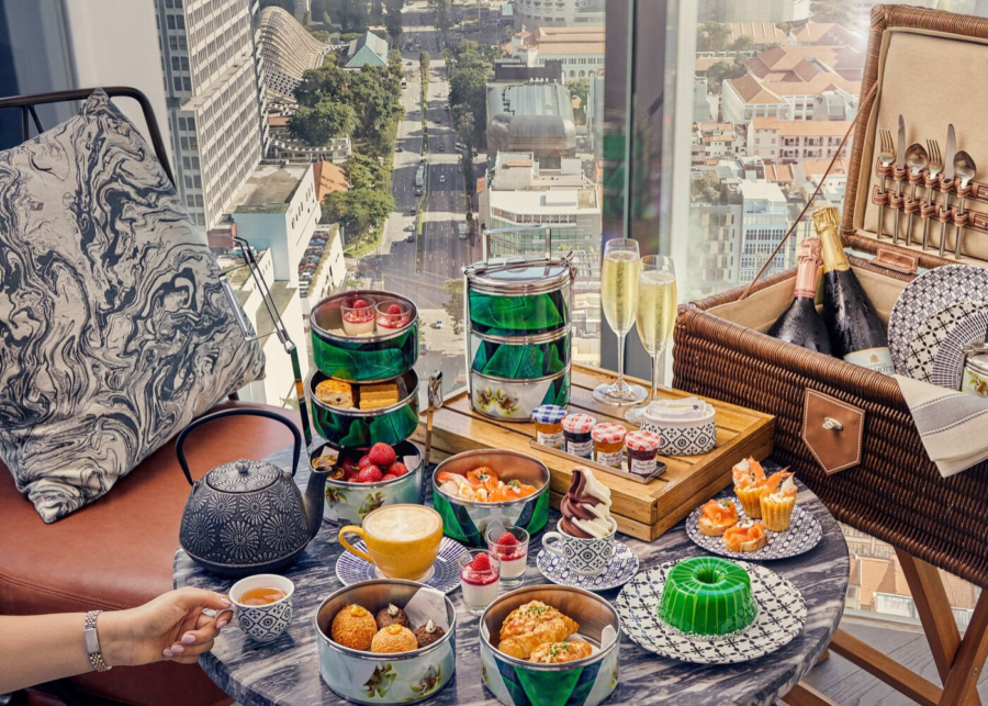 Andaz Singapore-inspired high tea