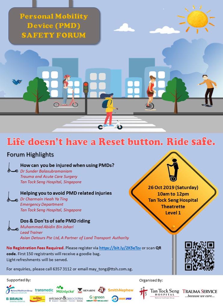 Personal Mobility Device Safety Forum Singapore