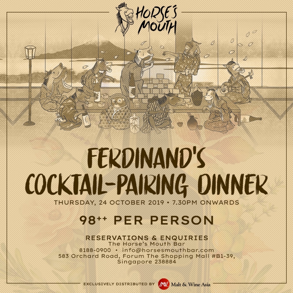 Ferdinand’s Gin Cocktail-pairing Dinner