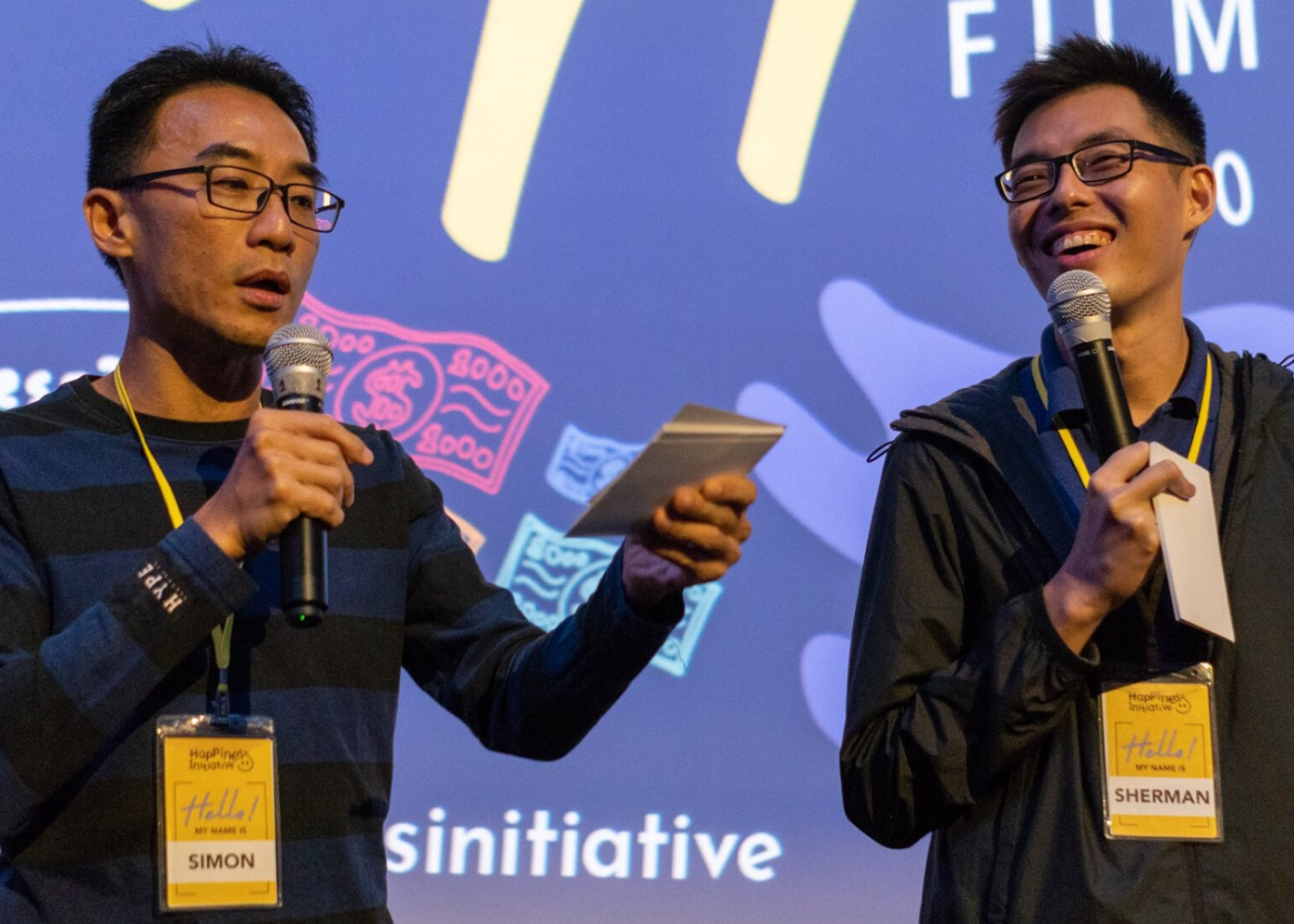 The duo behind the Happiness Initiative
