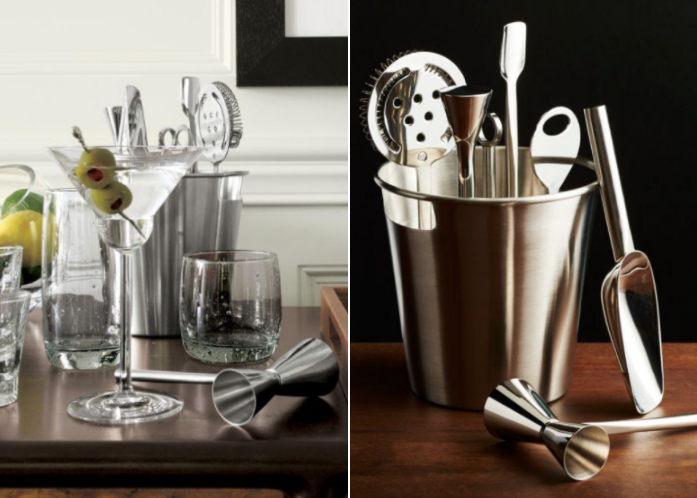 Crate-Barrel-Bar-Tool-Set-Silver