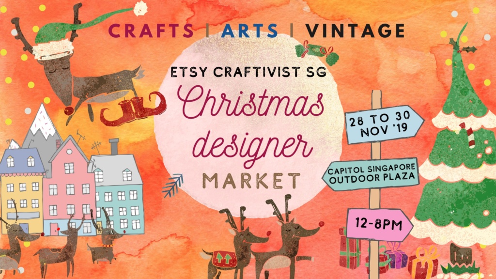 Christmas Designer Market by Etsy Craftivist SG