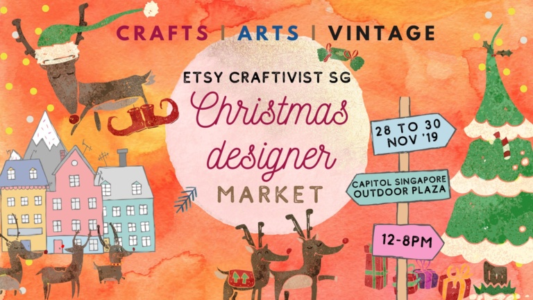 Christmas Designer Market by Etsy Craftivist SG