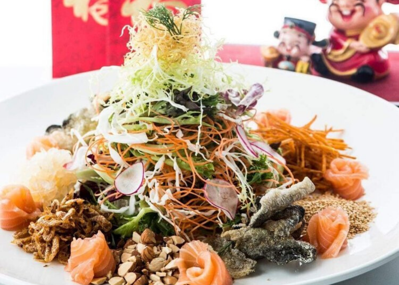 Unique yusheng | Blue Lotus
