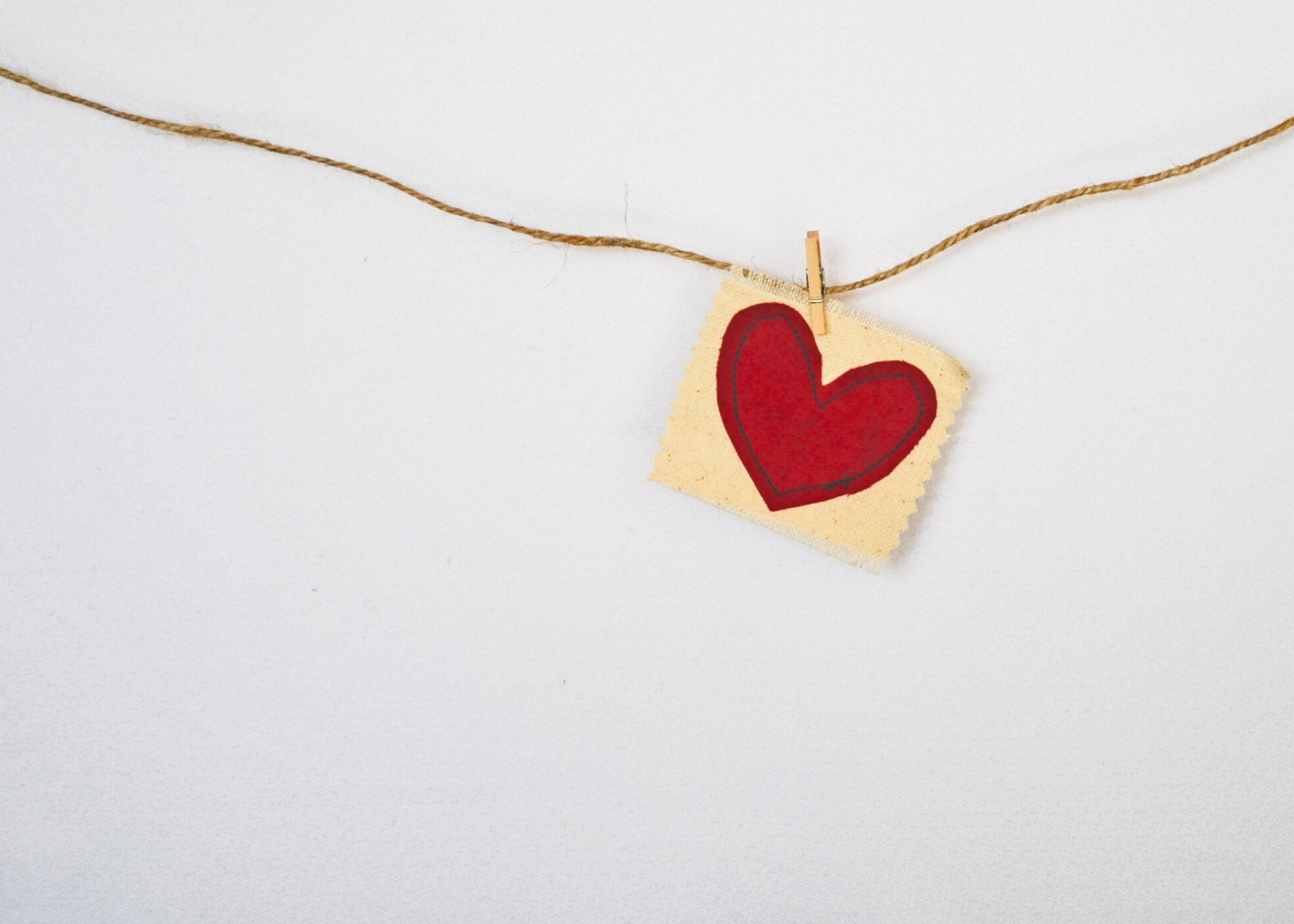 heart on a string