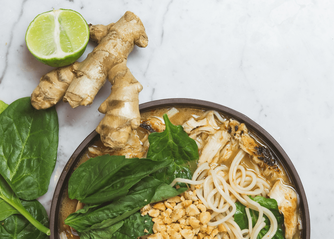 ginger with noodles | The best foods to boost your immunity
