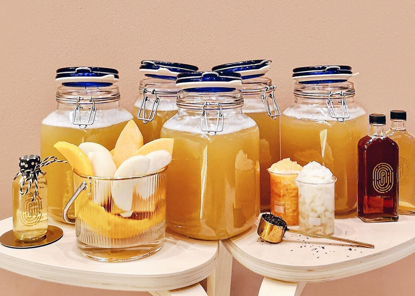 Kefir and kombucha in Singapore: Teapulse