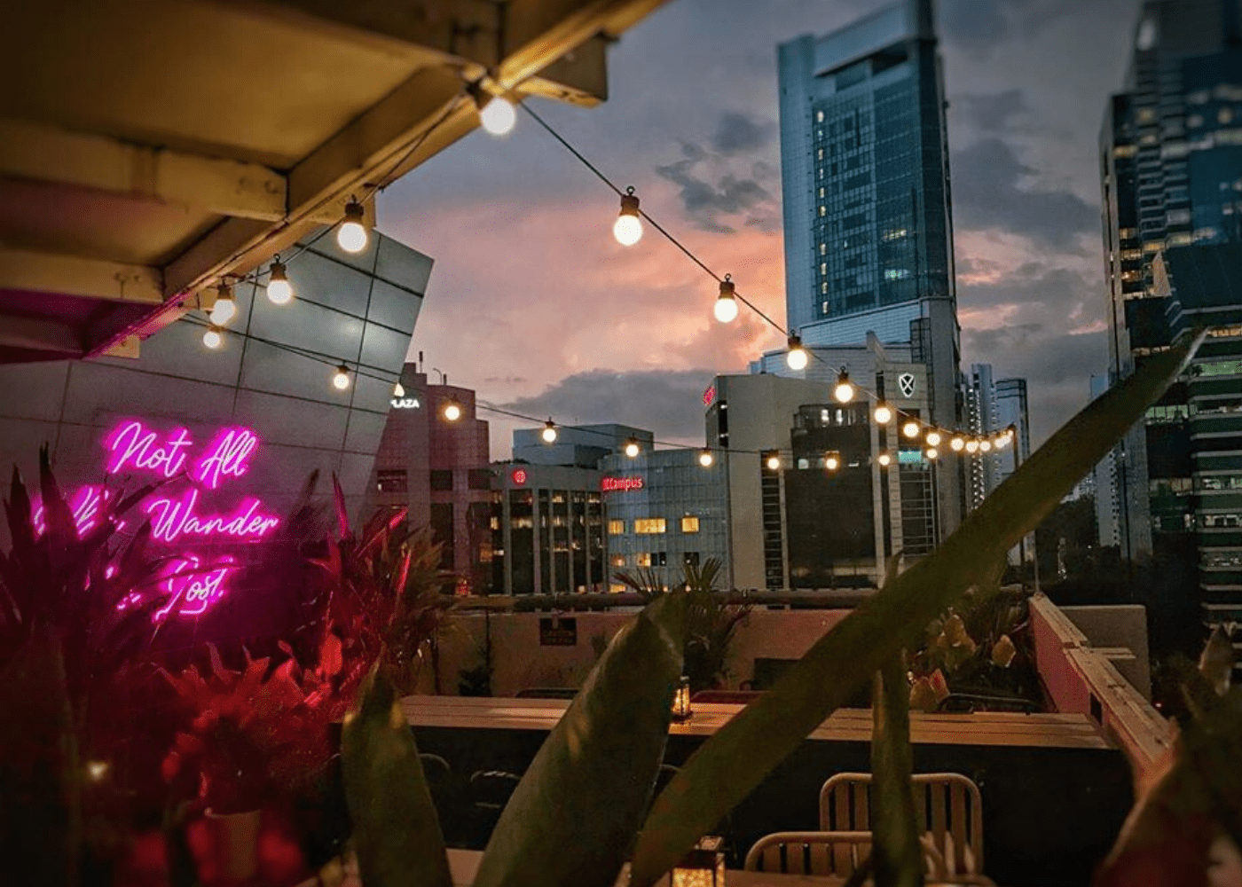 Wanderlost Lounge | outdoor bar in singapore