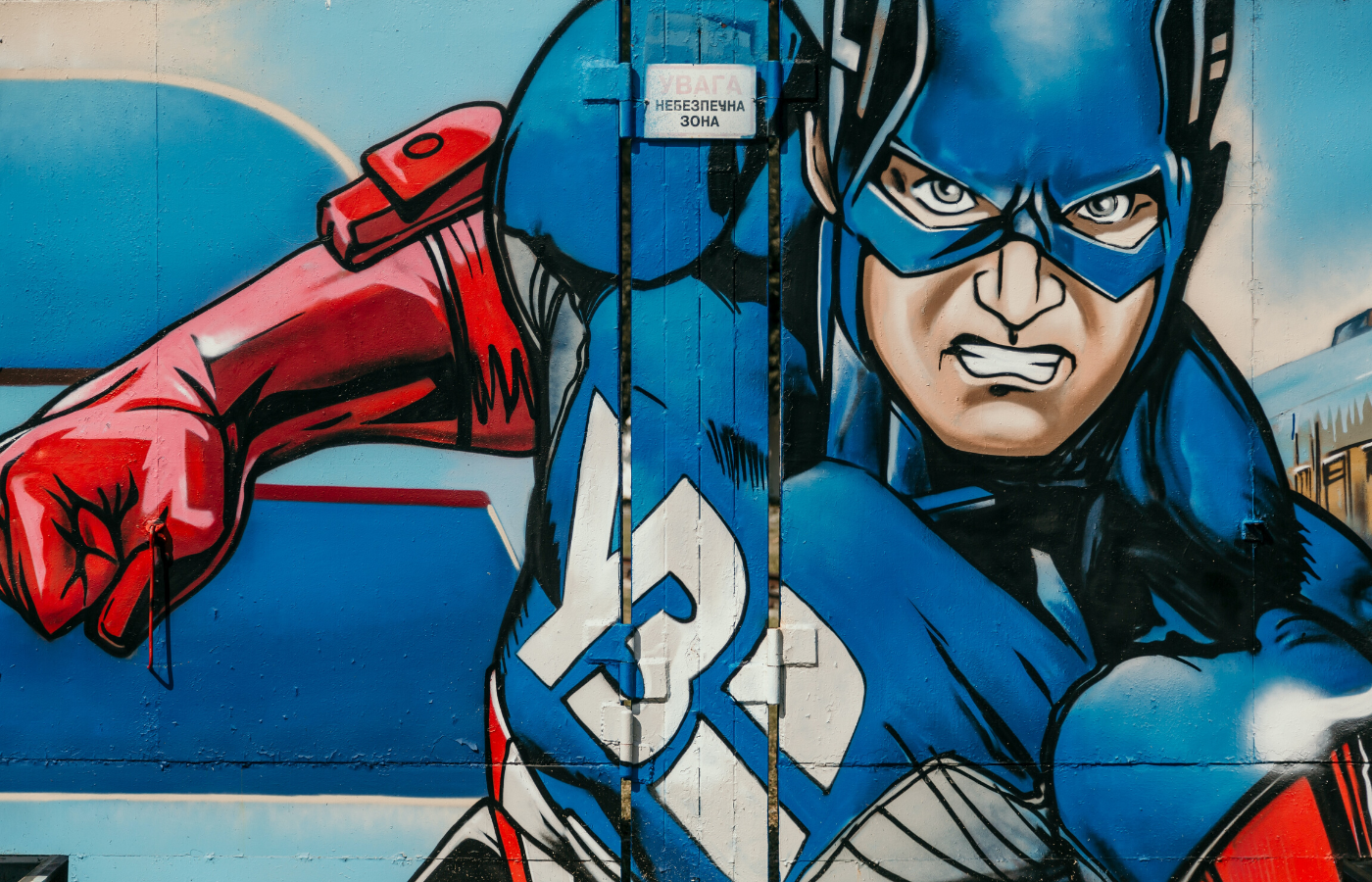 captain america graffiti | things to do online