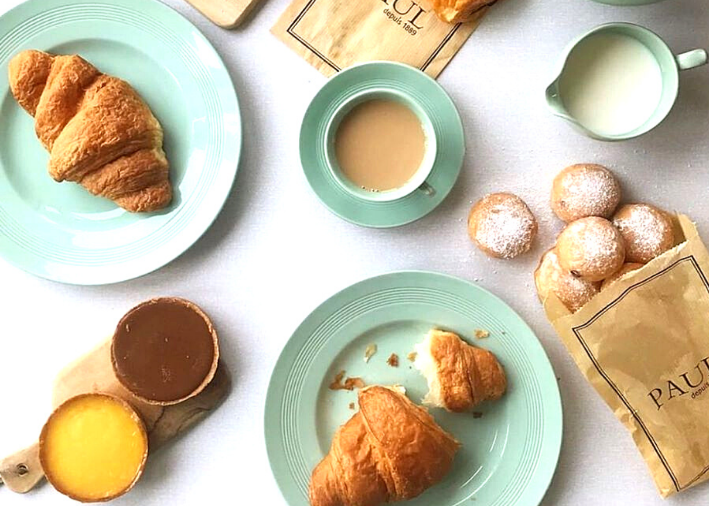 best croissants in Singapore: PAUL bakery