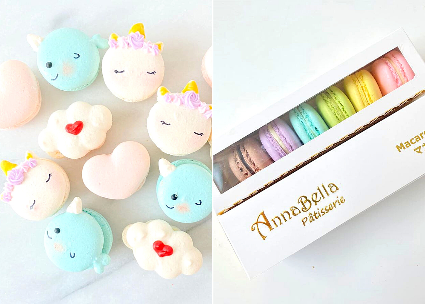 No need to hunt for macaron recipes when you can get the best macarons in Singapore delivered to you: AnnaBella Patisserie