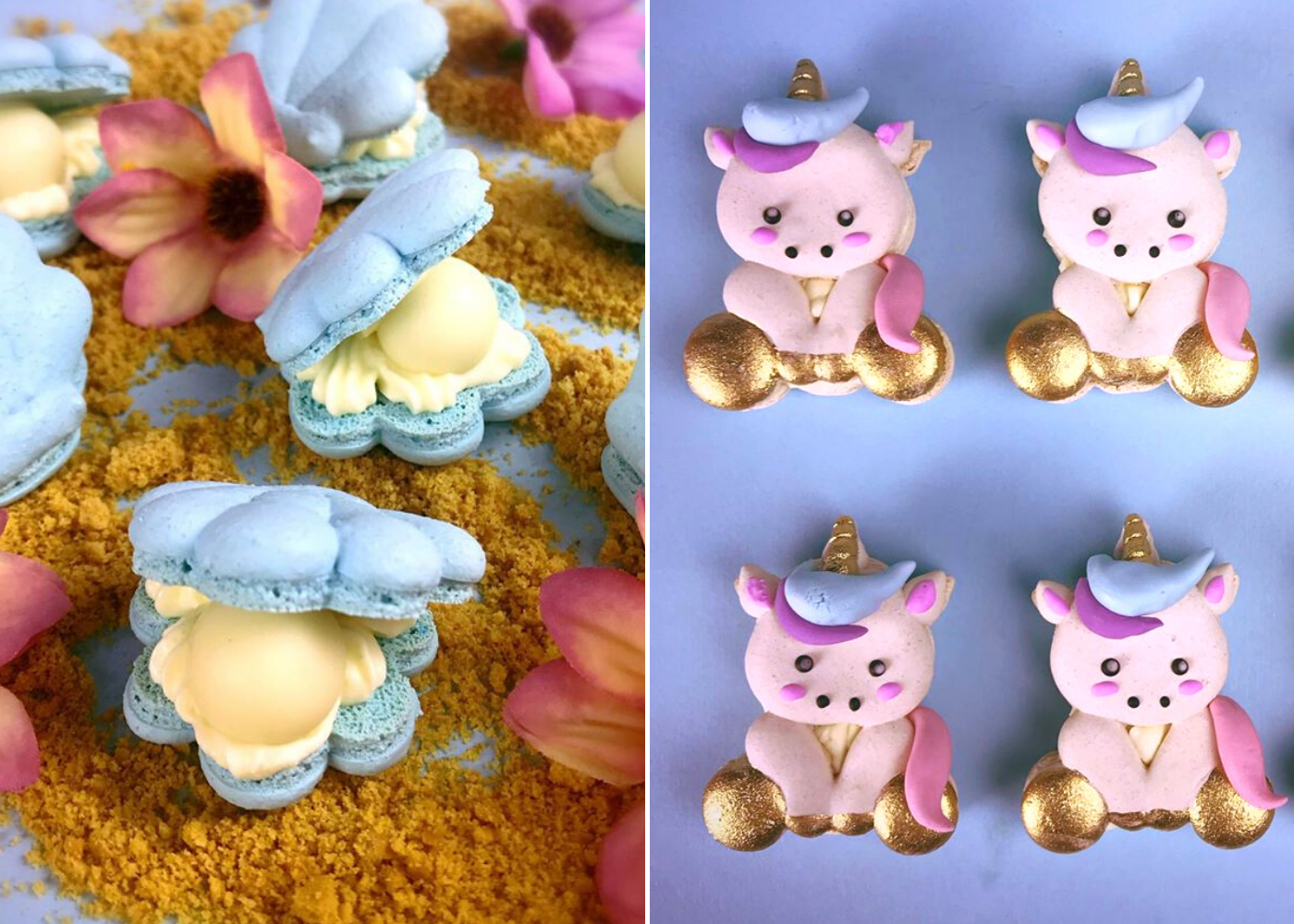 No need to hunt for macaron recipes when you can get the best macarons in Singapore delivered to you: The White Ombre