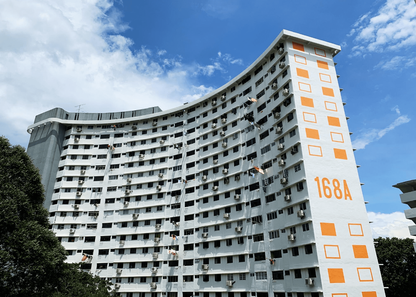Blk 168A Stirling Road | HDB blocks in Singapore with unique designs