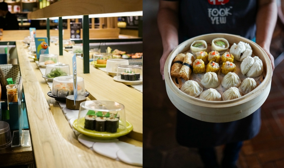 Sushi Groove and Fook Yew