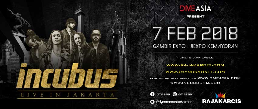 Incubus Live in Jakarta