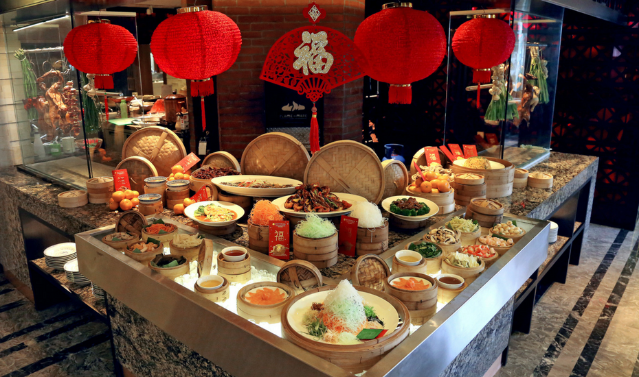sana sini restaurant pullman jakarta indonesia chinese new year
