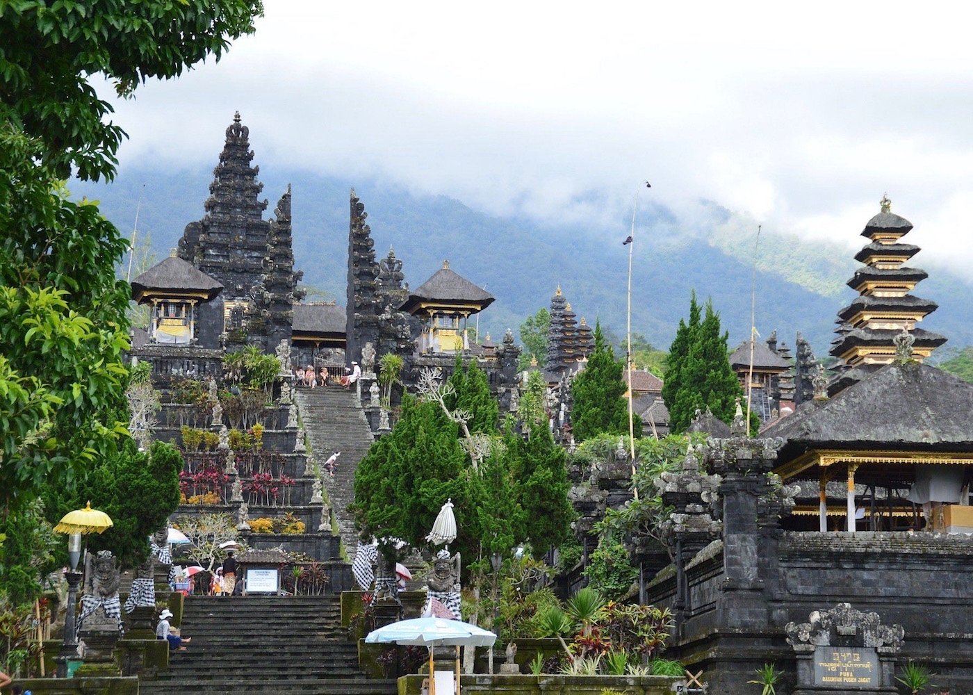 Pura Besakih - one of the most beautiful temples in Bali, Indonesia