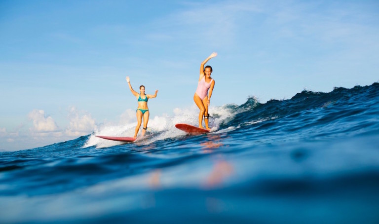 Surfing in Bali: Tips on where to surf, what Bali bikini brands to love, and why yoga should become your thang!