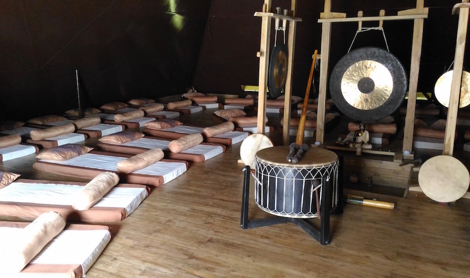 Pyramids of Chi a sound healing and wellness centre in Ubud